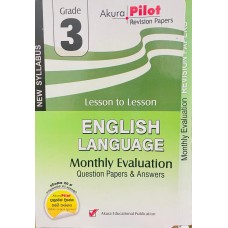 Grade 3 English Monthly Evaluation 