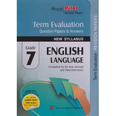 Grade 7 English Language Term Evaluation Question Papers & Answers