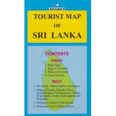 Tourist Map Of Sri Lanka