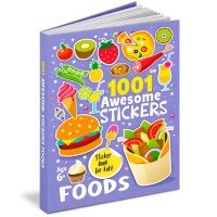 1001 Awesome Stickers Foods