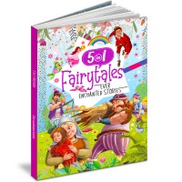 5 in 1 Fairytales Ever Enchanted Stories Book - 1