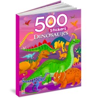 500 Dinosaurs Sticker Book