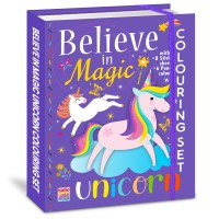 Belive in Magic Unicorn Colouring Set