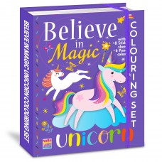 Belive in Magic Unicorn Colouring Set Belive in Magic Unicorn Colouring Set