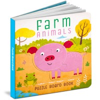 Farm Animals Puzzle Board Book