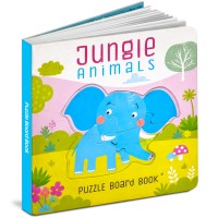 Jungle Animals Puzzle Board Book 