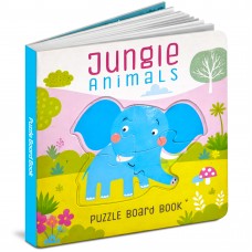 Jungle Animals Puzzle Board Book 