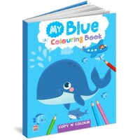 My Blue Colouring Book