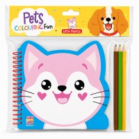 Pets Colouring Fun with Pencil