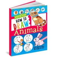 Step by Step How to Draw Animals Book