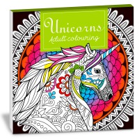 Unicorns Adult Colouring Book