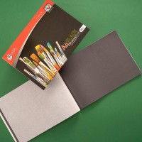 Rathna - A4 - Black Drawing Book - 20 Pages