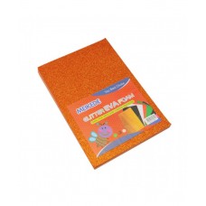 SchoolMate - A4 - Glitter Sheets Orange - 1 Sheets