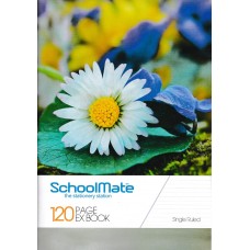 SchoolMate - Exercise Book - Single Ruled - 120 Pages