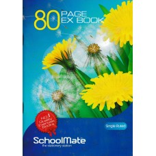 SchoolMate - Exercise Book - Single Ruled - 80 Pages
