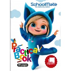 SchoolMate - Practical Book - Square Ruled - One Inch - 80 Pages