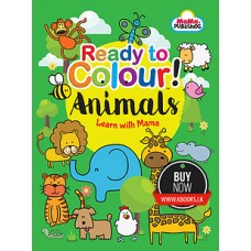 Learn with Mama - Ready to Colour Animals