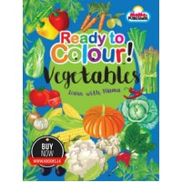 Learn with Mama - Ready to Colour Vegetables