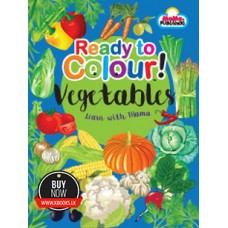 Learn with Mama - Ready to Colour Vegetables
