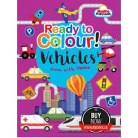 Learn with Mama - Ready to Colour Vehicles